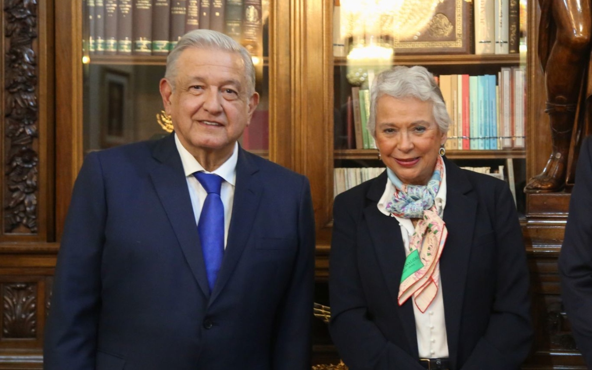 Se respeta votación de Olga Sánchez Cordero sobre fideicomisos: AMLO