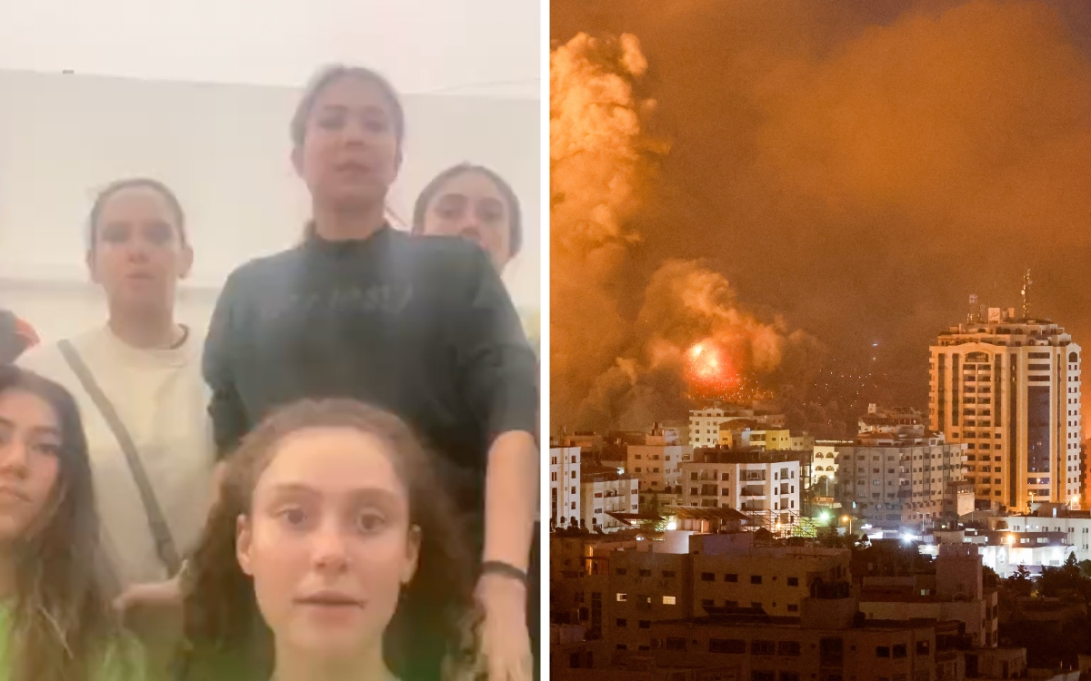 Selección mexicana de gimnasia rítmica varada en Israel regresará a México