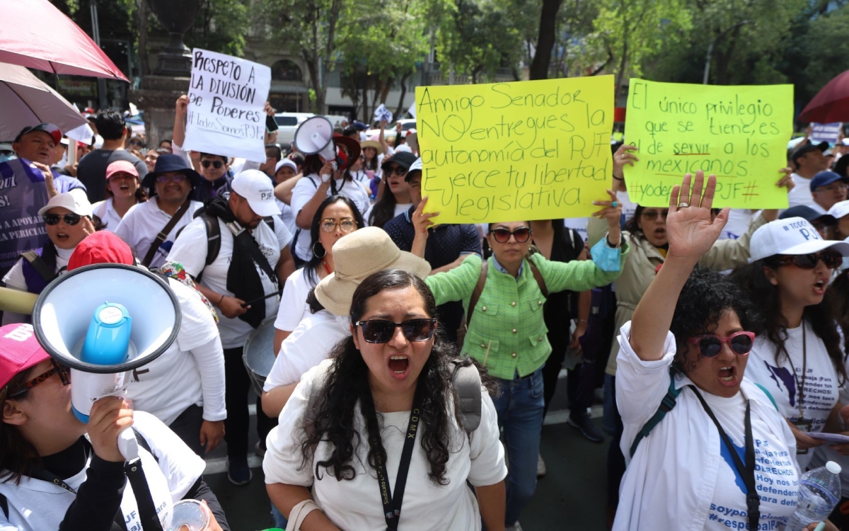 Sindicato de PJF extiende paro de labores, tras decisión en Senado sobre fideicomisos
