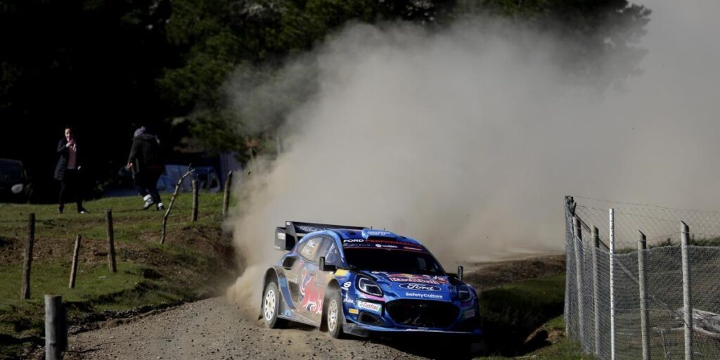 Tänak, primer líder del Rally de Chile