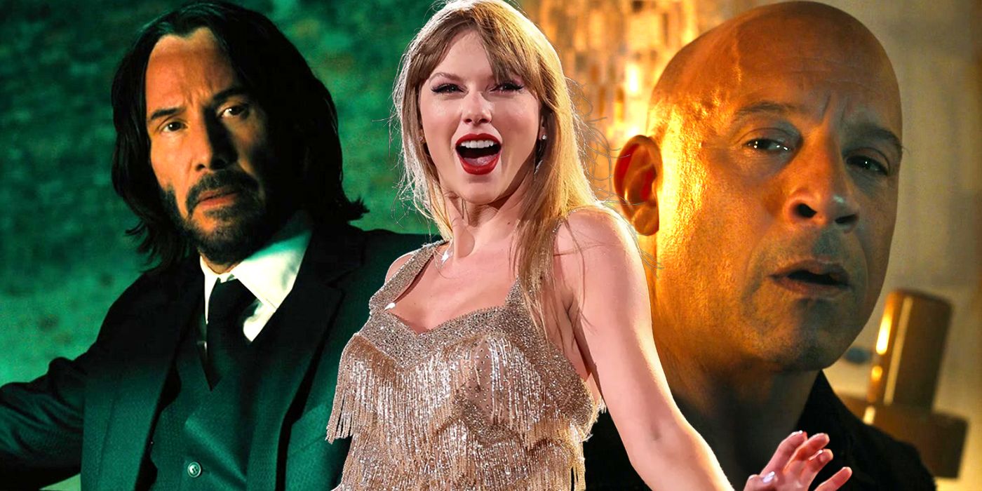 Taylor Swift: La apertura de taquilla de $ 100 millones de The Eras Tour trasciende a John Wick 4 y Fast X