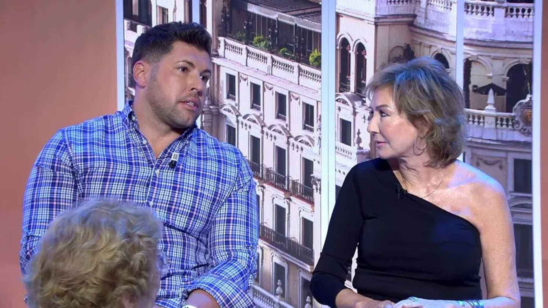 Ana Rosa Quintana y su sobrino Kike en 'TardeAR' / Telecinco