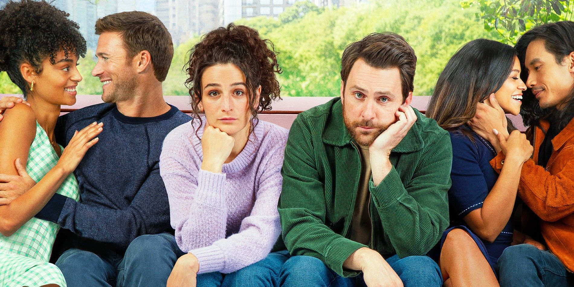 Tráiler de Te quiero de vuelta: Jenny Slate y Charlie Day complot para engañar a sus ex