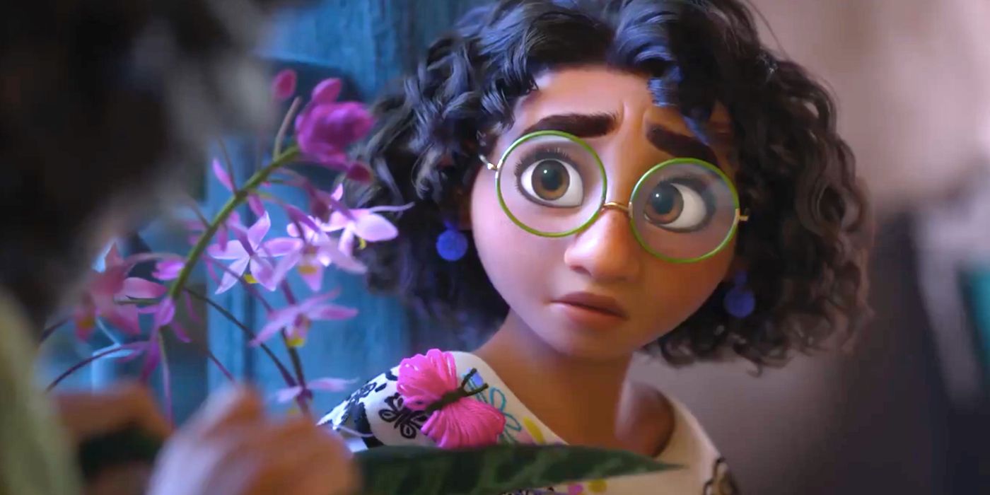 Tráiler y póster de Encanto de Disney: una mujer intenta salvar su casa mágica