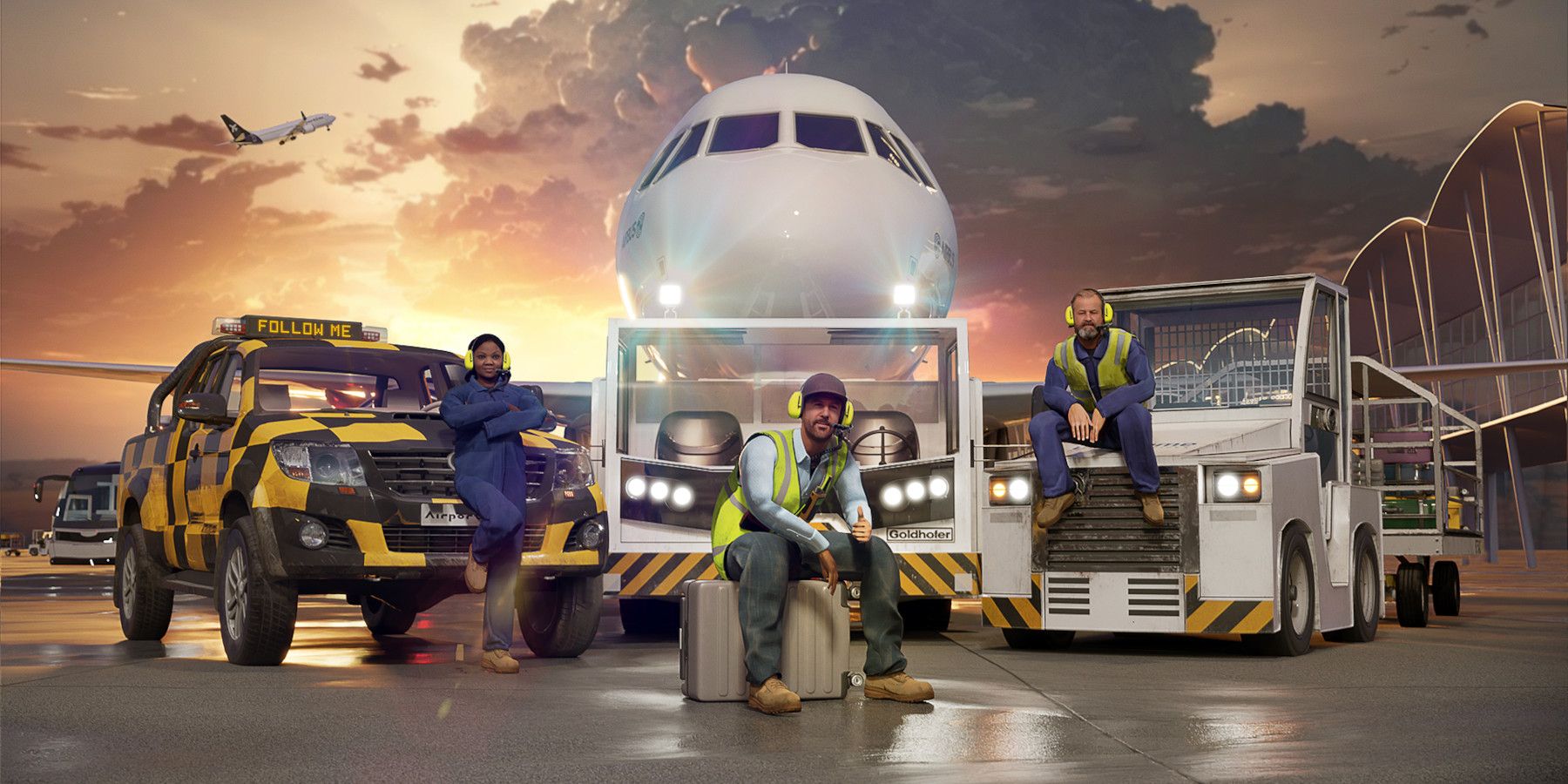 “Un título extrañamente relajante”: revisión de AirportSim