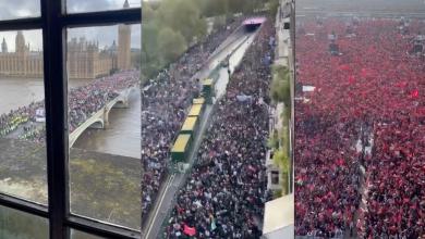 Videos | Cientos de miles se manifiestan en el mundo en solidaridad con Gaza