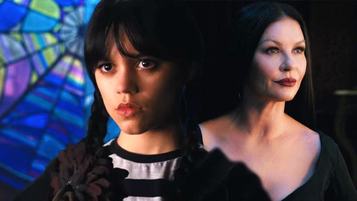 Wednesday & Morticia Addams Morbid Art combina estilos modernos y clásicos