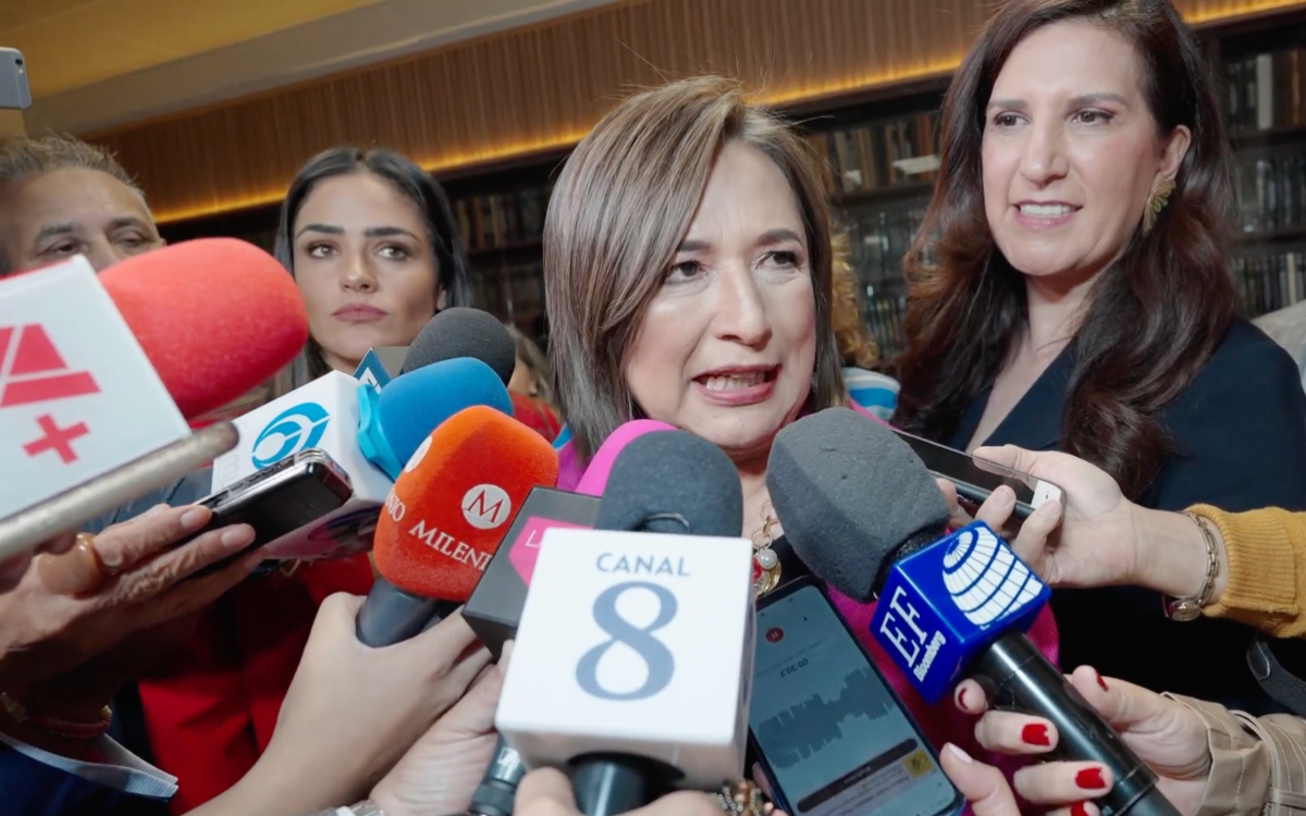 Xóchitl Gálvez viajará a Jalisco y Nayarit con escolta militar, denuncia espionaje