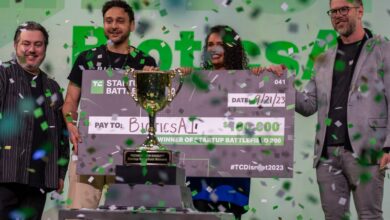 Y el ganador de Startup Battlefield en Disrupt 2023 es. . . BióticaAI