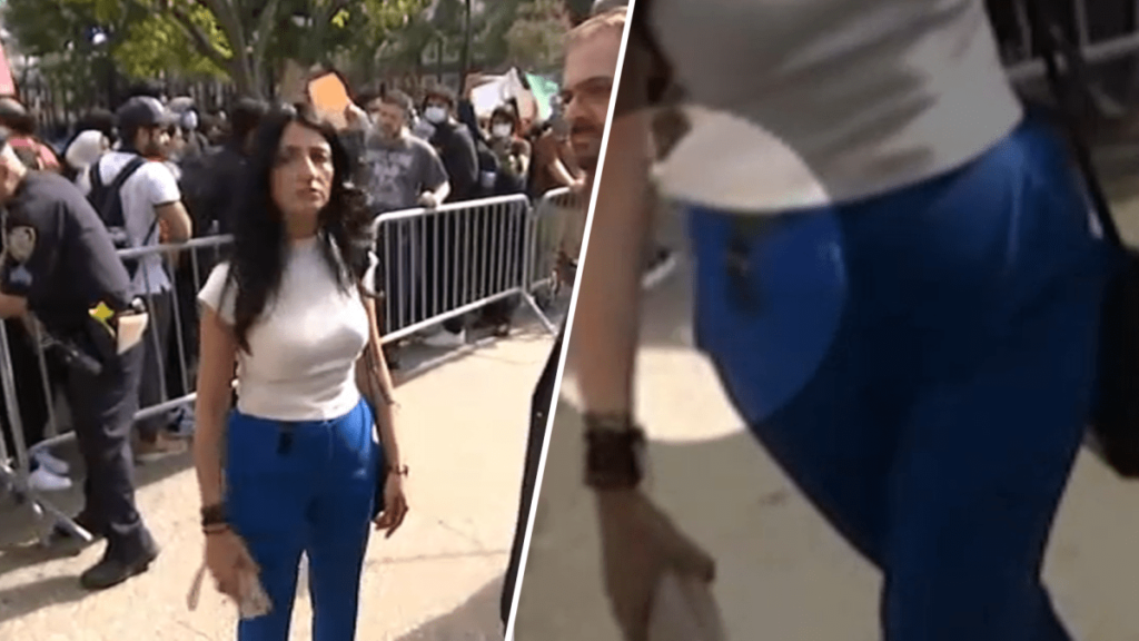 arrestan a la concejal Inna Vernikov por llevar un arma a una protesta