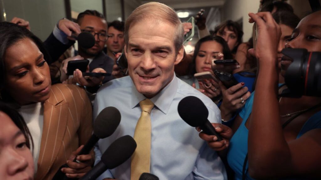 republicanos nominan a Jim Jordan para presidente de la Cámara Baja