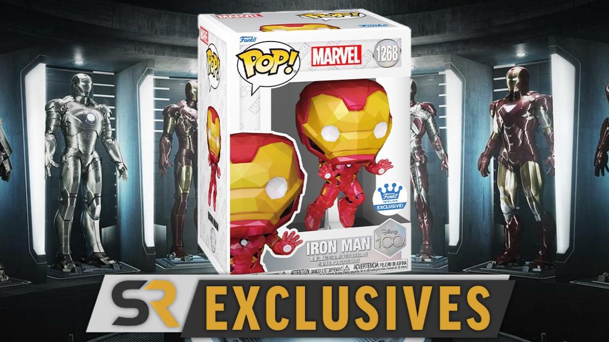 ¡Disfruta de un primer vistazo a Disney 100 Iron Man Facet Pop de Funko! [EXCLUSIVE]