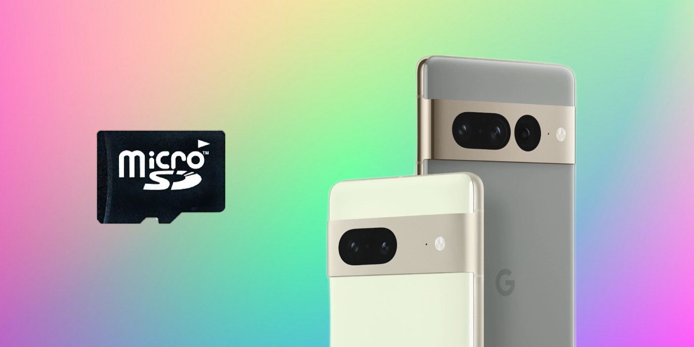 ¿Tienen el Pixel 7 y el Pixel 7 Pro una ranura para tarjeta SD?