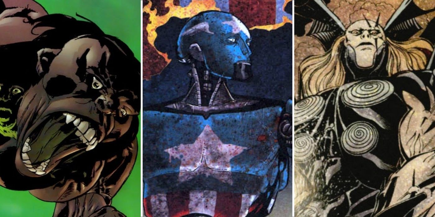 10 rediseños extremos de Avengers que no creerás que Marvel permitió