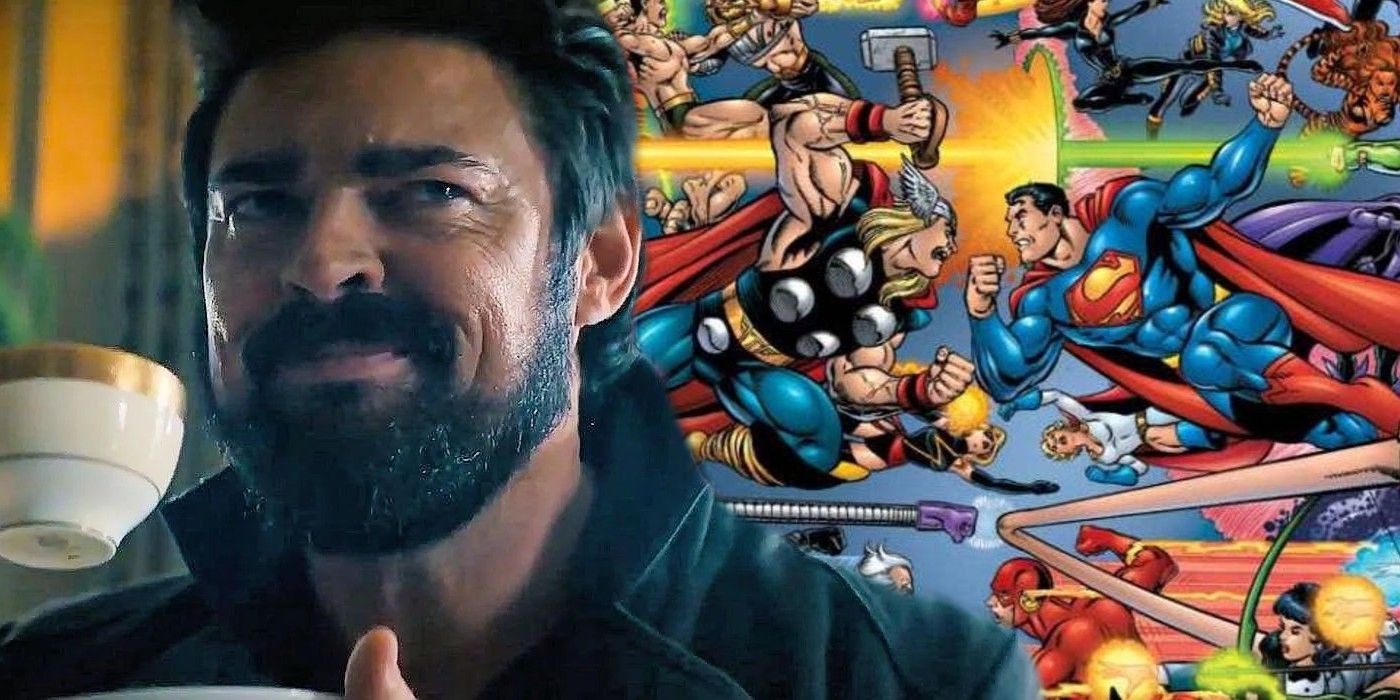 El crossover de los chicos con DC desató su lesión de superhéroe con clasificación R