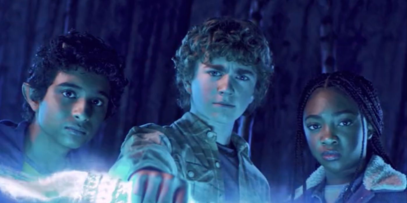 El programa de Percy Jackson ofrece la mirada más clara hasta el momento al rayo de Zeus en un nuevo póster en movimiento