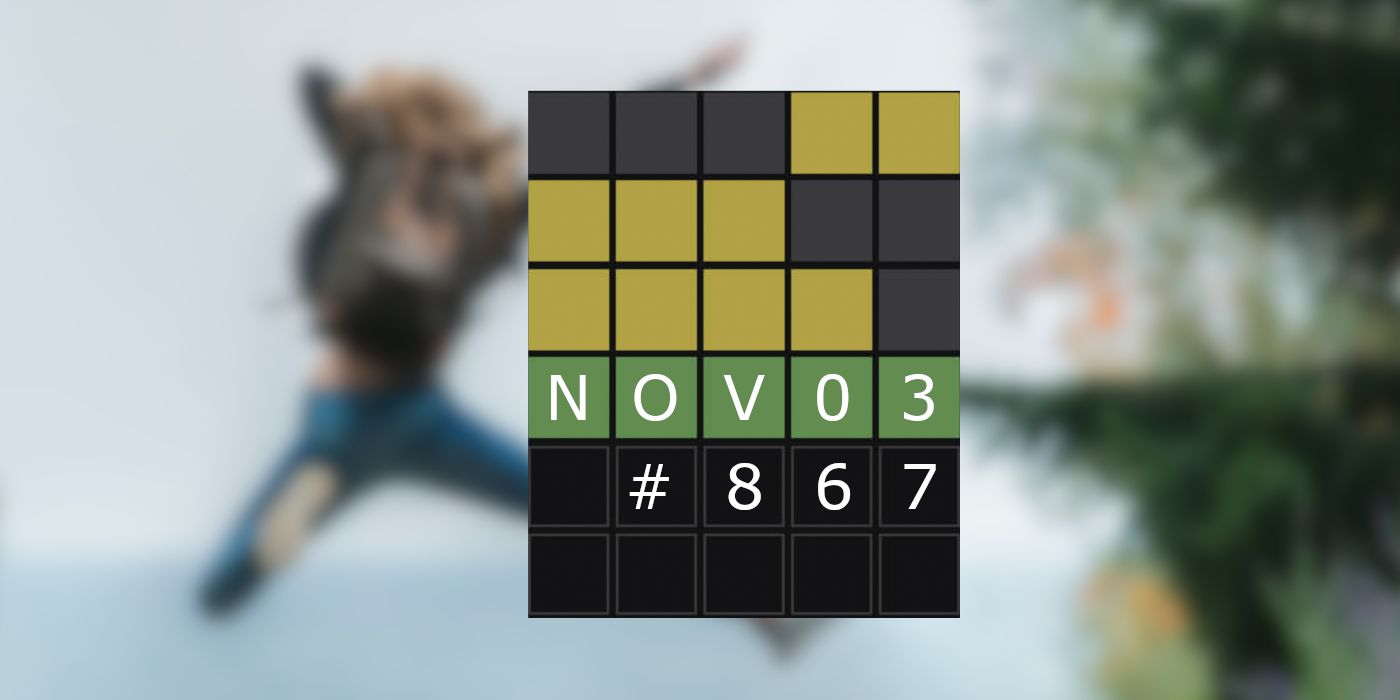 Respuestas y sugerencias de Wordle de hoy para el 3 de noviembre de 2023 (rompecabezas n.° 867)