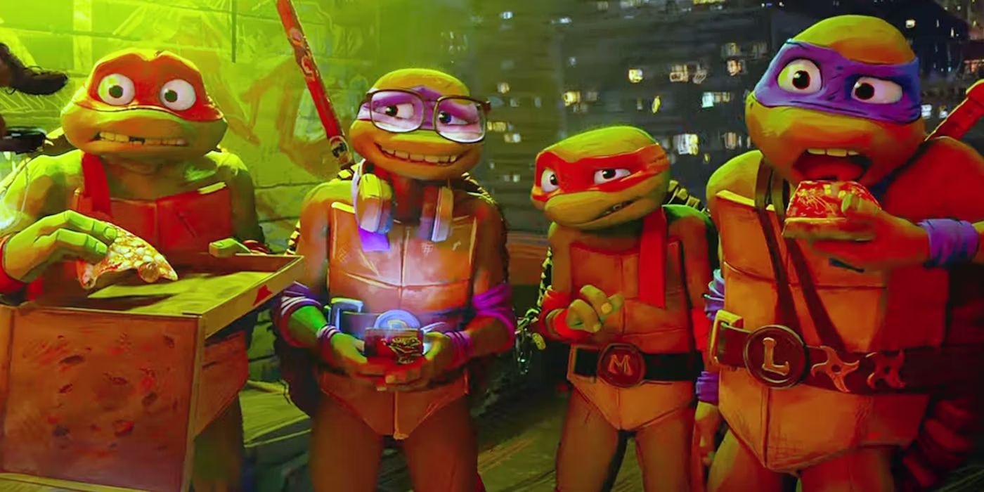 Cómo Teenage Mutant Ninja Turtles: Mutant Mayhem combinó animación dibujada a mano y generada por computadora detallada por artistas de VFX
