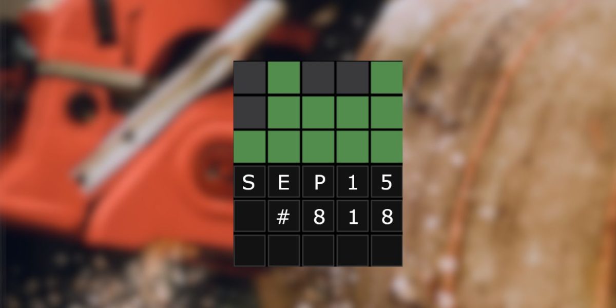 Respuestas y sugerencias de Wordle de hoy para el 15 de septiembre de 2023 (rompecabezas n.º 818)