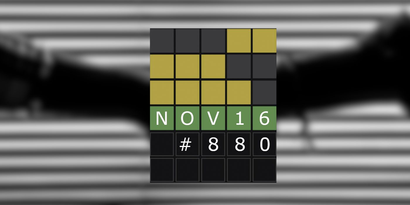 Respuestas y sugerencias de Wordle de hoy para el 16 de noviembre de 2023 (rompecabezas n.º 880)