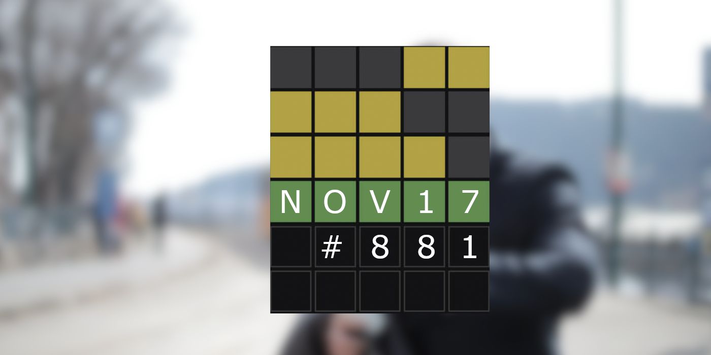 Respuestas y sugerencias de Wordle de hoy para el 17 de noviembre de 2023 (rompecabezas n.º 881)