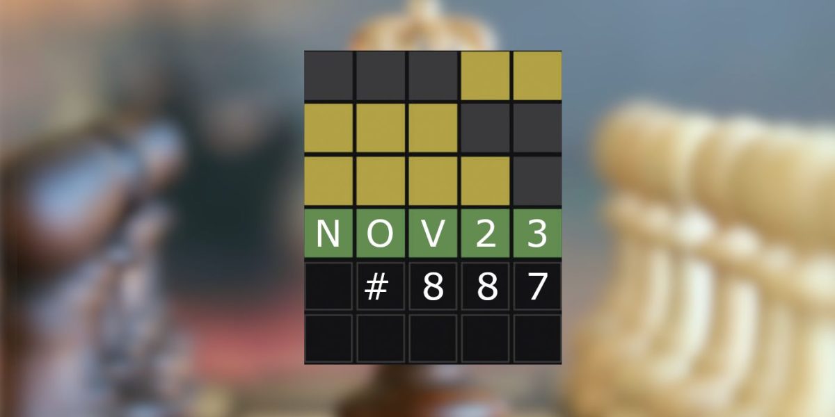 Respuestas y sugerencias de Wordle de hoy para el 23 de noviembre de 2023 (rompecabezas n.º 887)