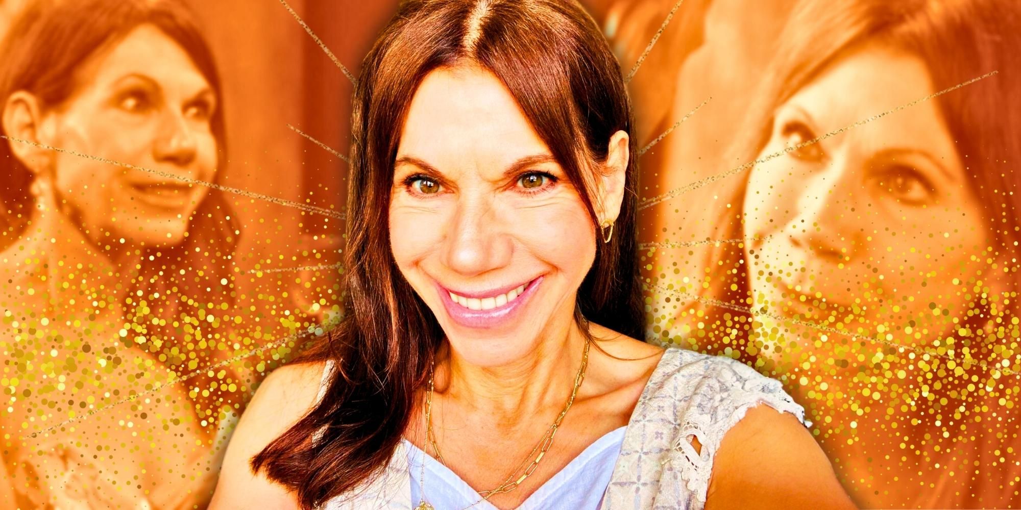 Se revela el vestido de cena de ensayo de boda de la estrella de Golden Bachelor Theresa Nist