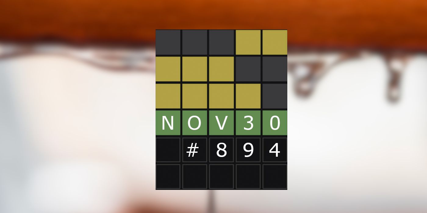 Respuestas y sugerencias de Wordle de hoy para el 30 de noviembre de 2023 (rompecabezas n.° 894)