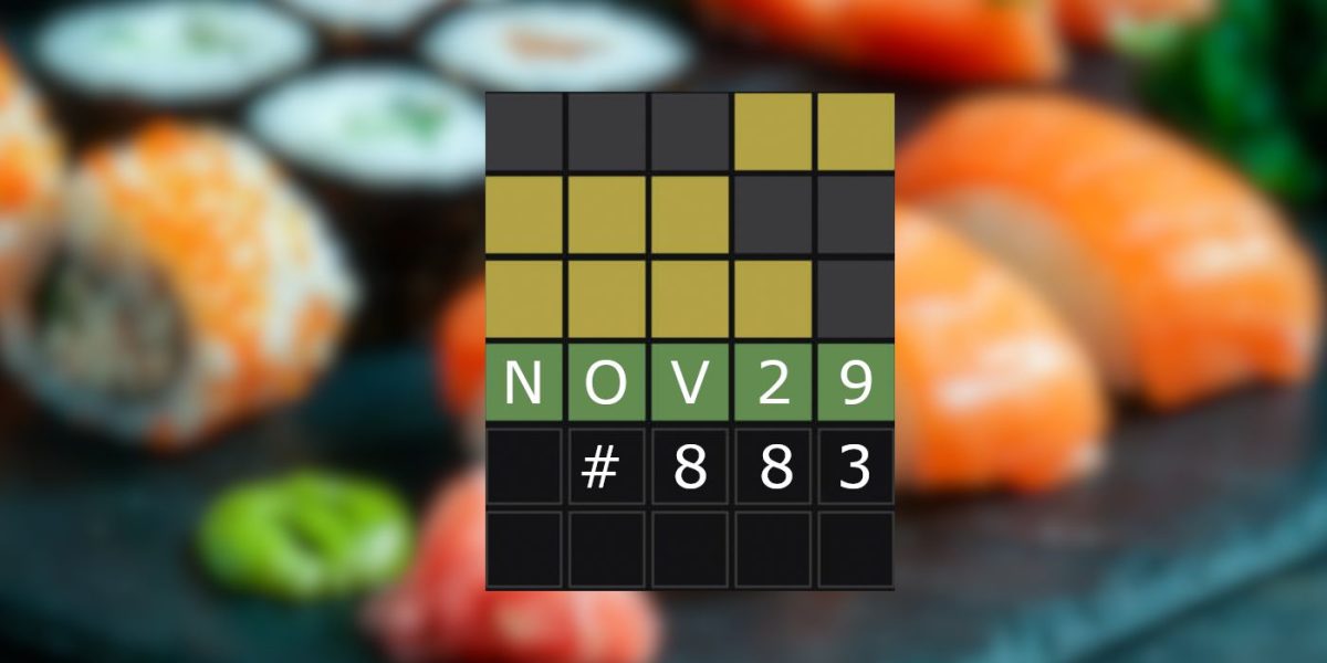 Respuestas y sugerencias de Wordle de hoy para el 29 de noviembre de 2023 (rompecabezas n.° 893)