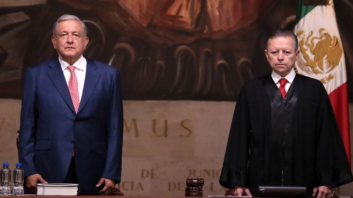 AMLO acepta renuncia de Zaldívar a SCJN: 'ya lo hice con Medina Mora'