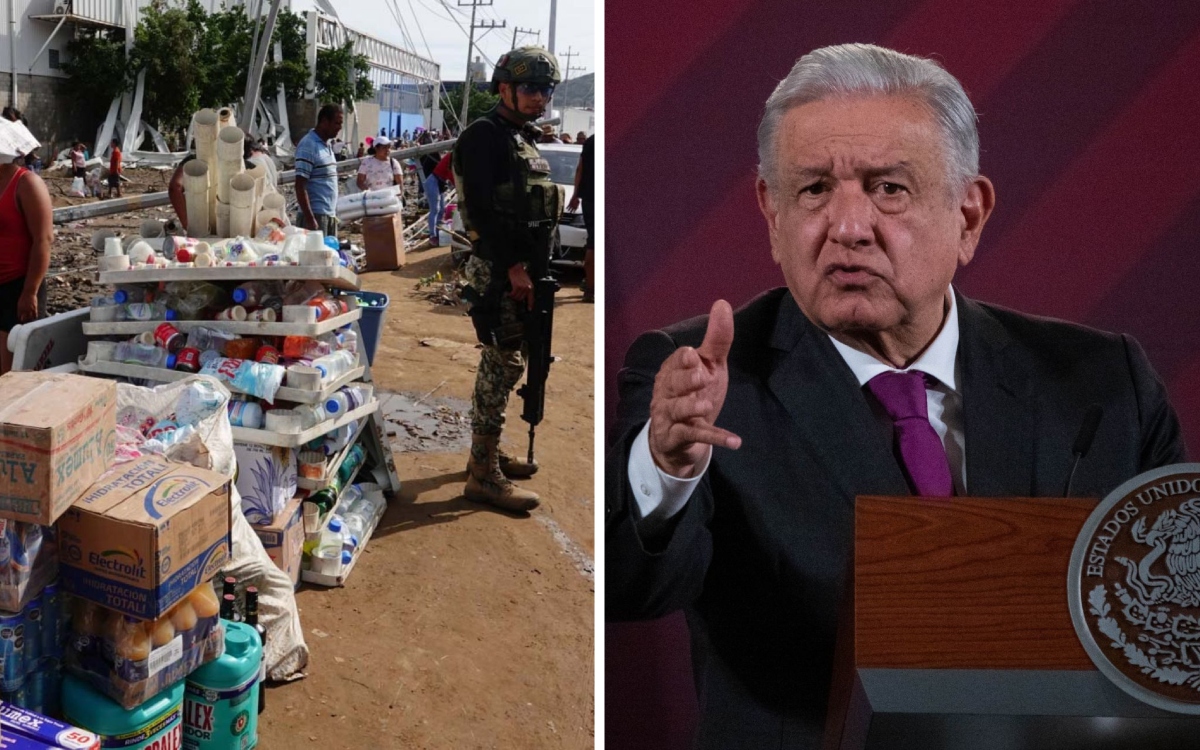 AMLO lanza advertencia a 'malandros' previo a entrega de apoyos por huracán Otis