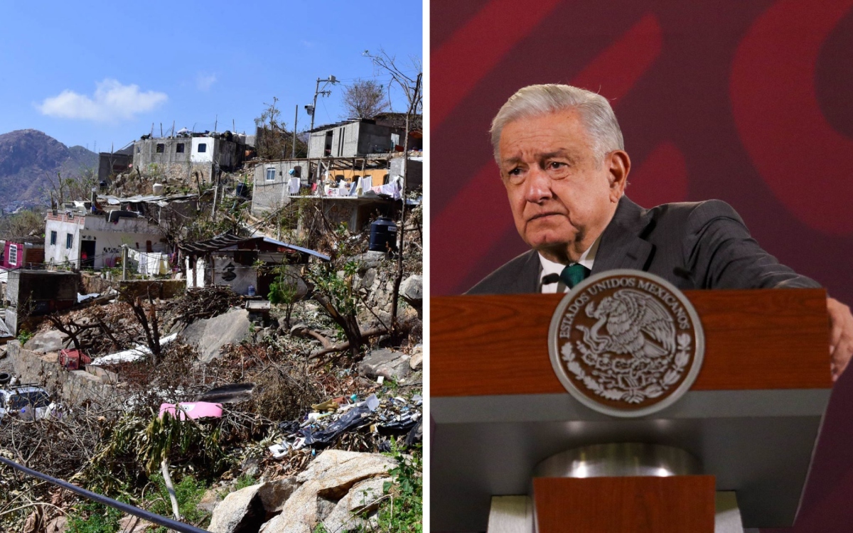AMLO reitera que solo 2 municipios en Guerrero son declarados de desastre