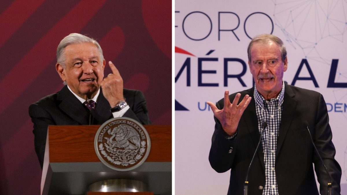 AMLO reprueba cierre de cuenta de Fox de X: 'está mal'