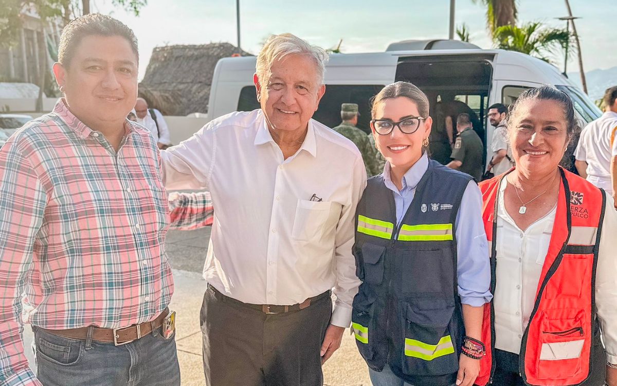 AMLO visitó Acapulco antes de viajar a San Francisco: Salgado
