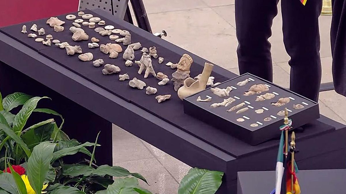 Alemania devuelve a México 75 piezas arqueológicas ligadas a la cultura huasteca