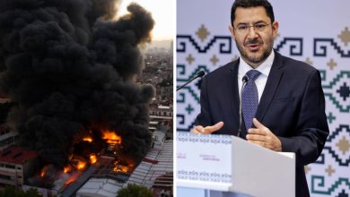 Apoyos a afectados por incendio en bodega de Tepito dependerán de peritaje: Martí Batres