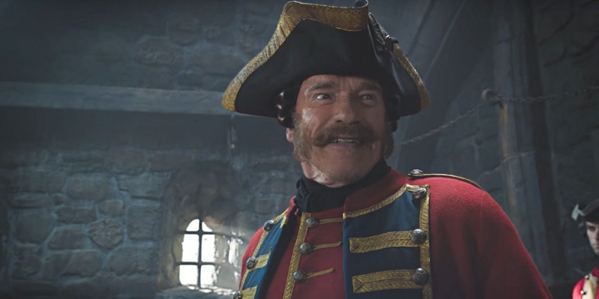 Arnold Schwarzenegger y Jackie Chan protagonizan el tráiler de Bizarre Iron Mask