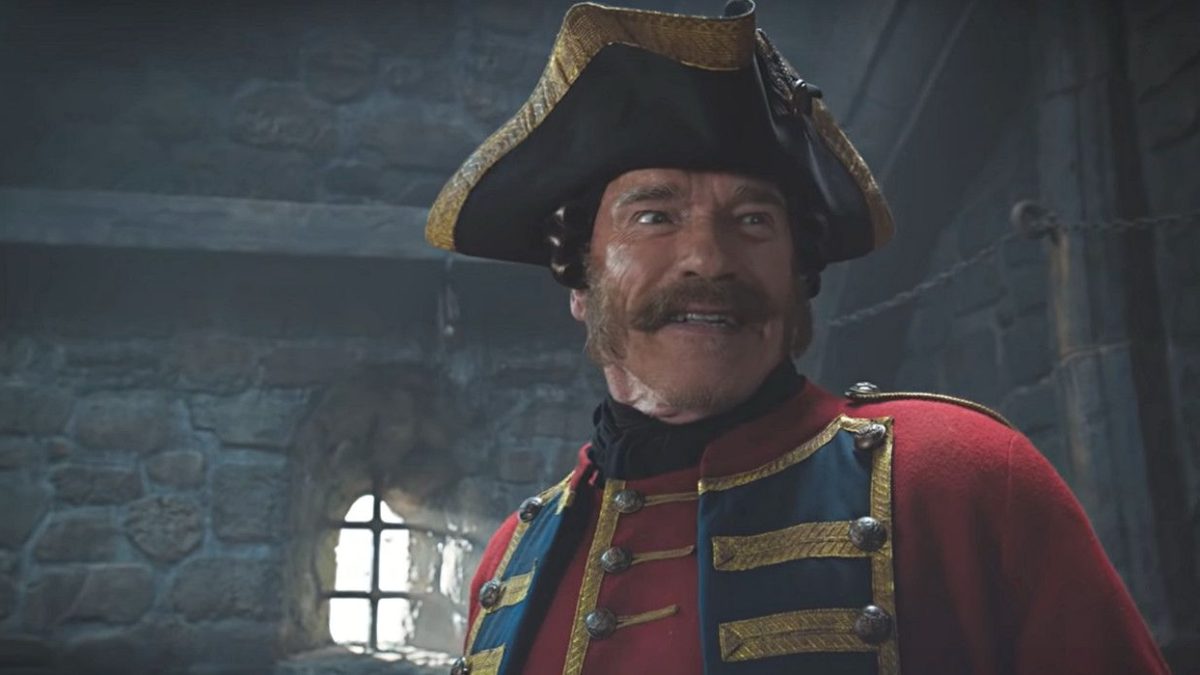Arnold Schwarzenegger y Jackie Chan protagonizan el tráiler de Bizarre Iron Mask