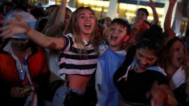 Así celebraron en Argentina el triunfo de Milei
