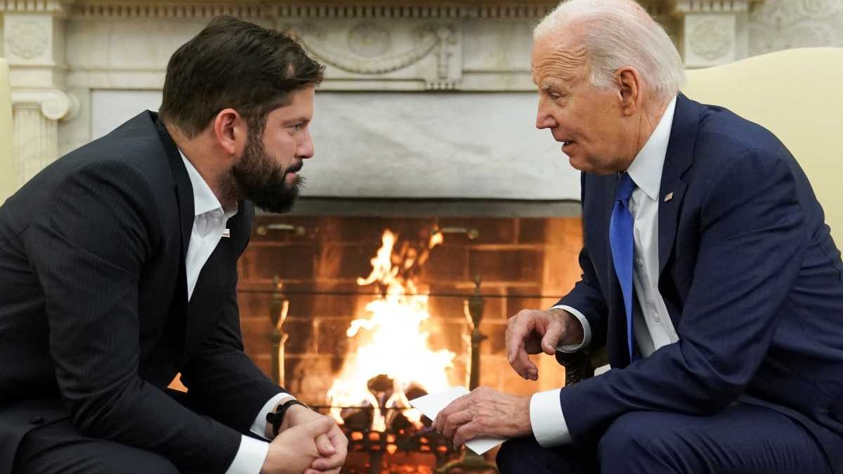 Boric critica ante Biden ‘respuesta desproporcionada’ de Israel a Gaza
