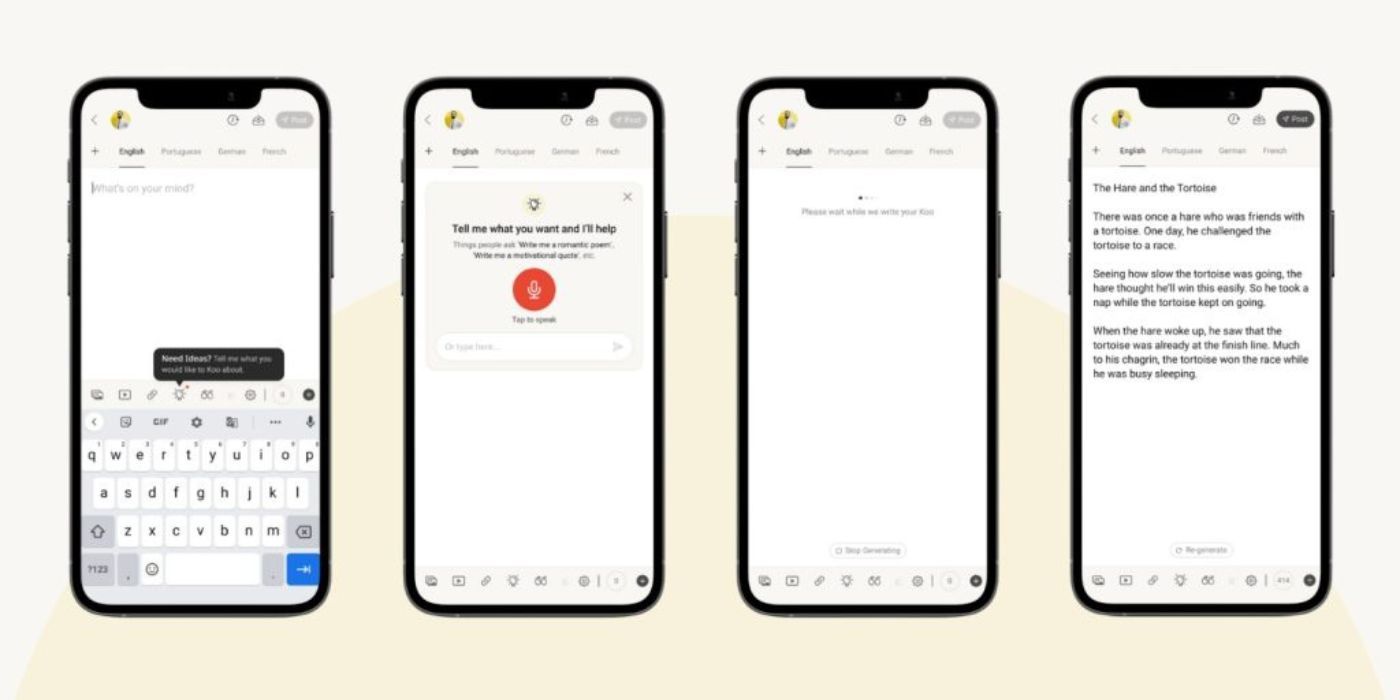 ChatGPT se ha abierto camino hacia el microblogging gracias a la aplicación social Koo