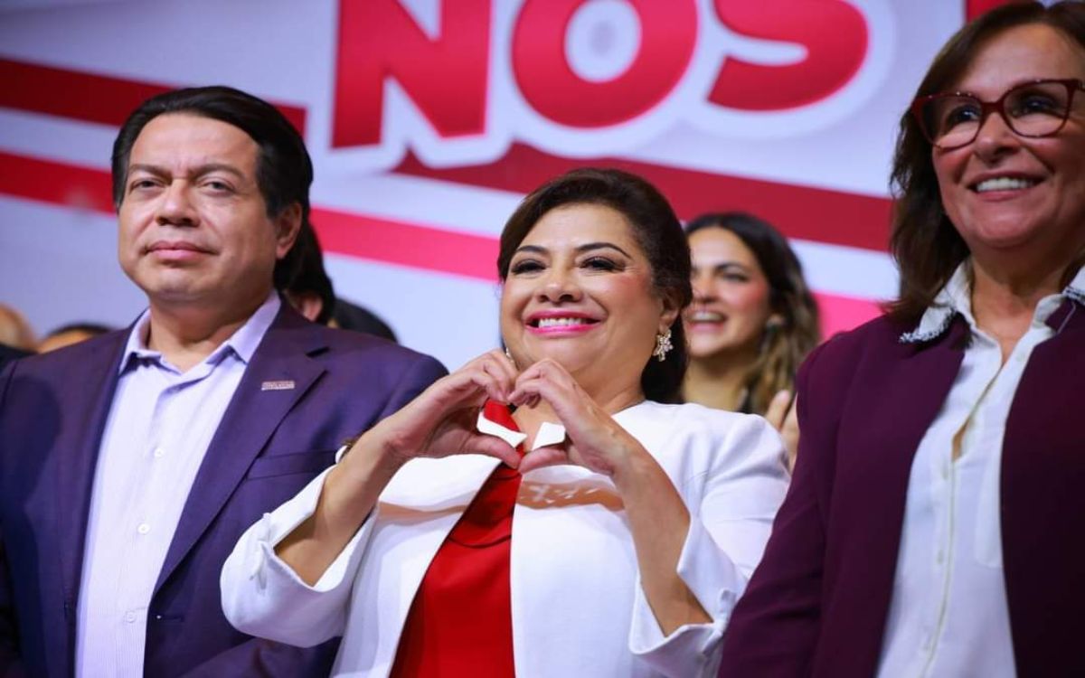 Clara Brugada va por la jefatura de Gobierno de la CDMX