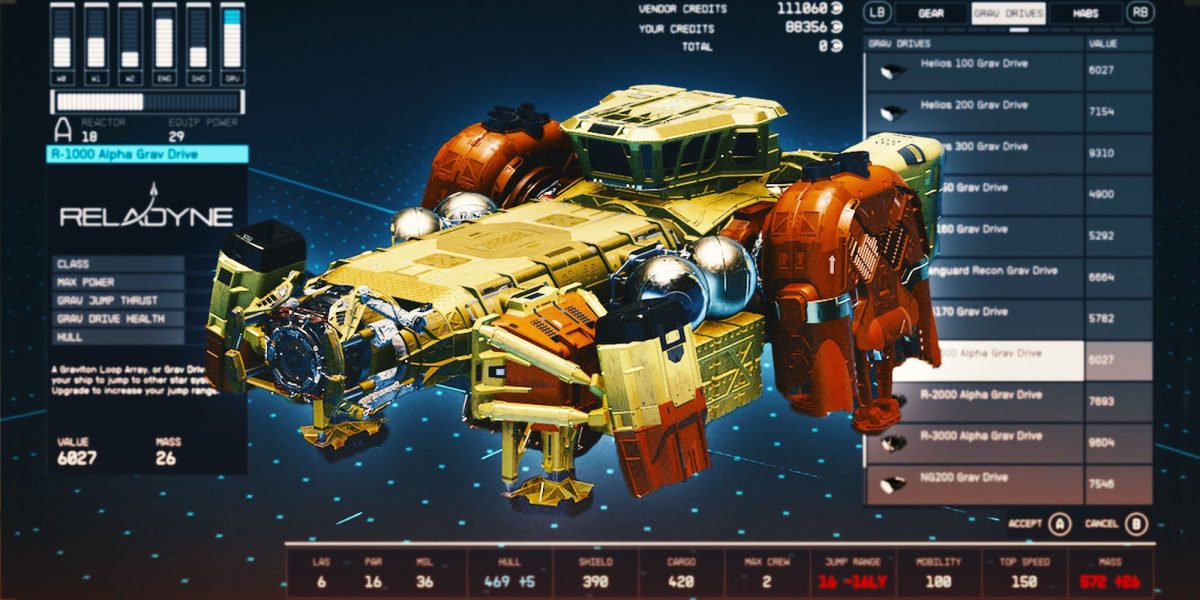 Cómo aumentar la capacidad de almacenamiento de barcos en Starfield