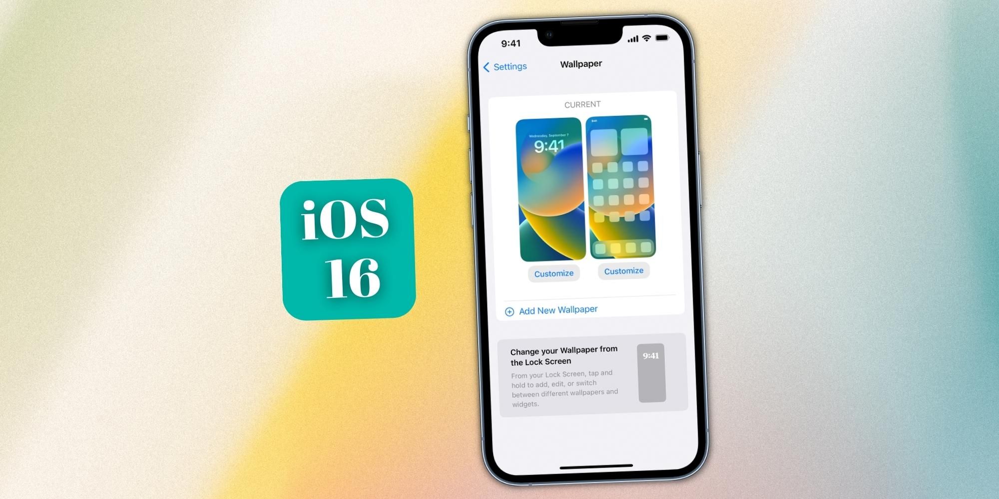 Cómo configurar diferentes fondos de pantalla de inicio y pantalla de bloqueo en iOS 16