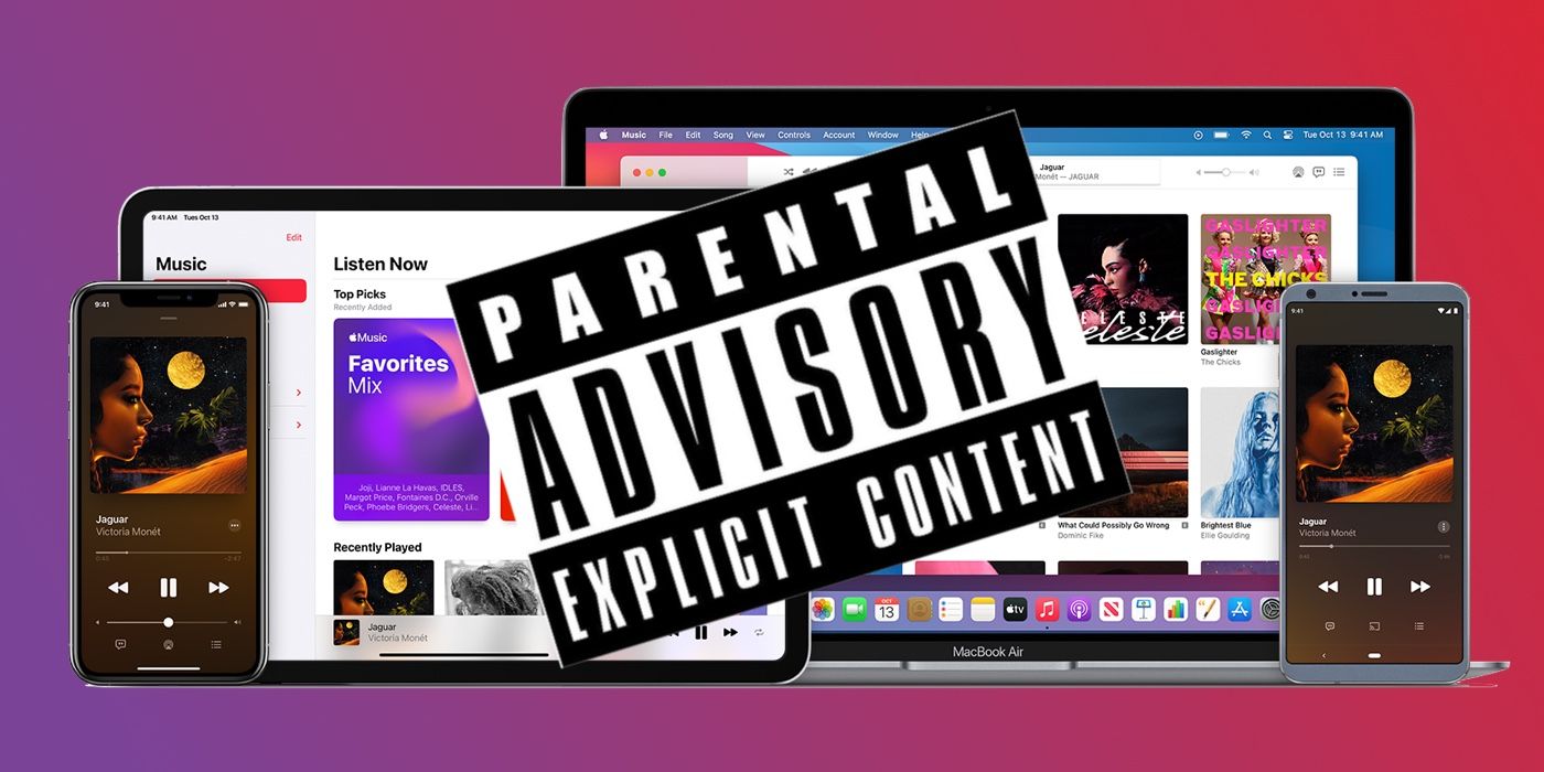Cómo desactivar el contenido explícito en Apple Music