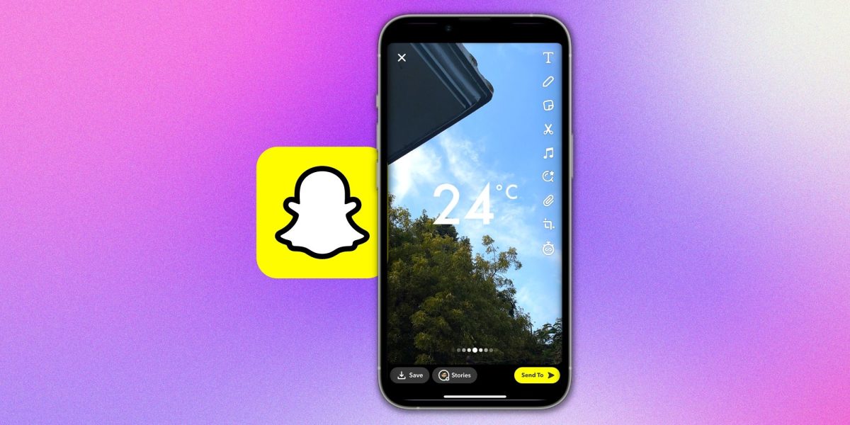 Cómo encontrar la etiqueta de temperatura en Snapchat (y por qué no puedes verla)