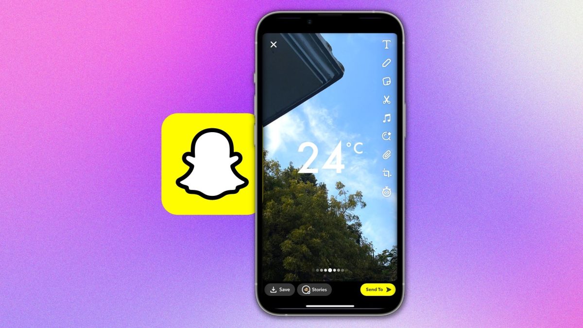 Cómo encontrar la etiqueta de temperatura en Snapchat (y por qué no puedes verla)