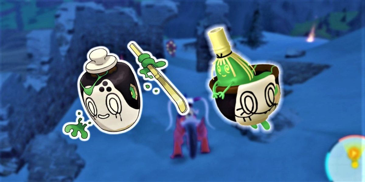 Cómo evolucionar a Poltchageist en Sinistcha en Pokémon Scarlet & Violet: The Teal Mask