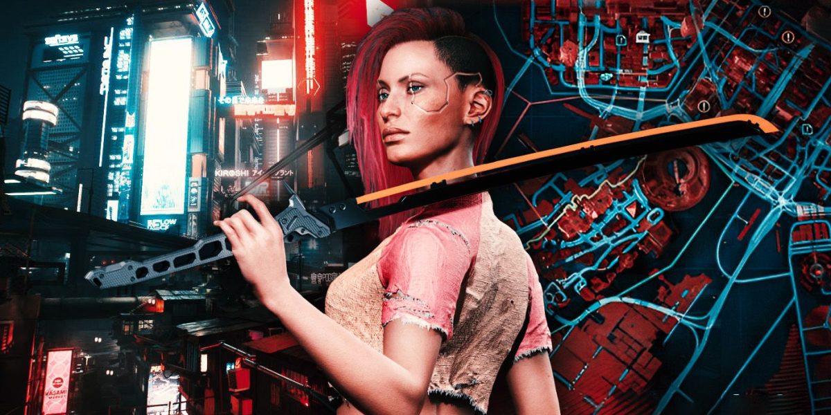 Cómo se compara el mapa de Big Phantom Liberty con el de Cyberpunk 2077