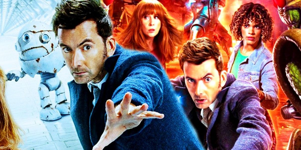 David Tennant Doctor Who Specials: TARDIS Destruction y Donna Reunion se burlan de las descripciones de las historias